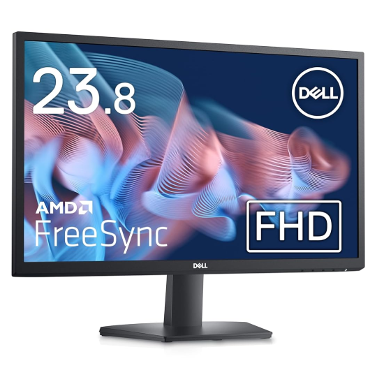 Dell 24-Inch/60 cm FHD Monitor@75Hz, VA Panel